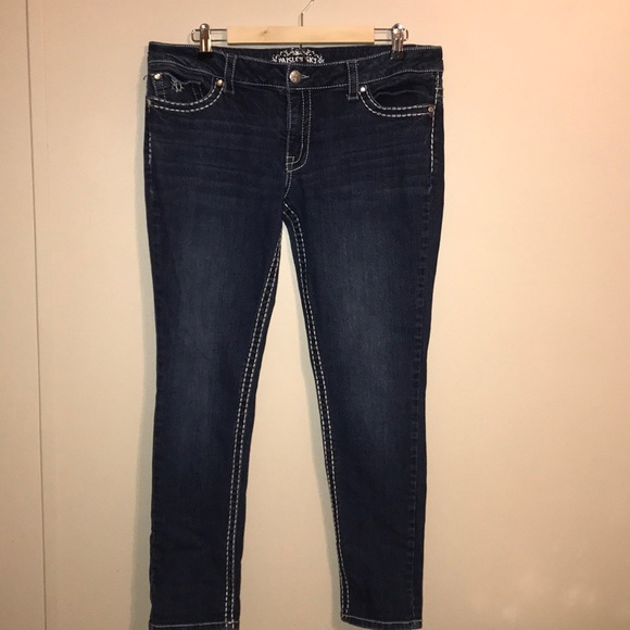 Paisley Sky Denim - Medium wash Skinny jeans